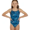 Coral Reef Thin Strap One Piece Swimsuit Youth (22 - 28)