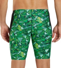 Tribal Graffiti Splice Jammer Swimsuit -Outlet Tide Wisp Store 7595565678760 green 7a