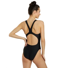 Piped Splice Wide Strap One Piece Swimsuit -Outlet Tide Wisp Store 7595815272616 blackmaroon 3a