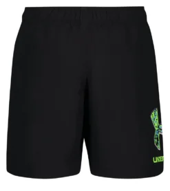 Under Armour Boys' UA Crystal Speckle Logo Volley Shorts (Big Kid) -Outlet Tide Wisp Store 7647418843304 black 3a