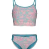 Under Armour Girls' UA Lave Pool Two Piece Midkini Set (Big Kid)