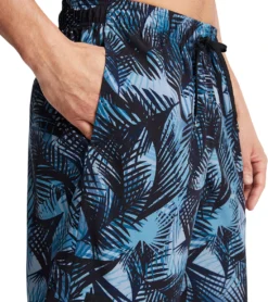 Under Armour Men's UA Graphic Palms Volley Shorts -Outlet Tide Wisp Store 7650528198824 black 4a