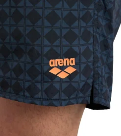 Arena Men's 50th Anniversary Beach Boxer Shorts -Outlet Tide Wisp Store 7658040066216 blackmultiblackwhite 4a