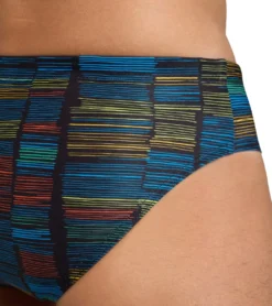 Arena Men's Slow Motion Brief Swimsuit -Outlet Tide Wisp Store 7658047504552 blackmulti 5a