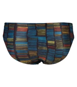 Arena Men's Slow Motion Brief Swimsuit -Outlet Tide Wisp Store 7658047504552 blackmulti 8a