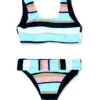 Girls' Island Hopper Reversible Two Piece Bikini Set (Little Kid, Big Kid)