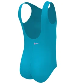 Nike Girls' Multi Logo One Piece Swimsuit (Little Kid) -Outlet Tide Wisp Store 7758028275880 bluelightning 3a