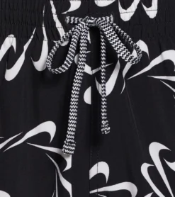 Nike Men's Swoosh Line Swim Trunks -Outlet Tide Wisp Store 7761615356072 black 6a