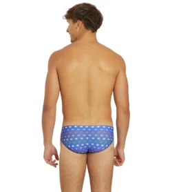 Rainbow Heart Brief Swimsuit -Outlet Tide Wisp Store 7764257112232 rainbowheart 3a